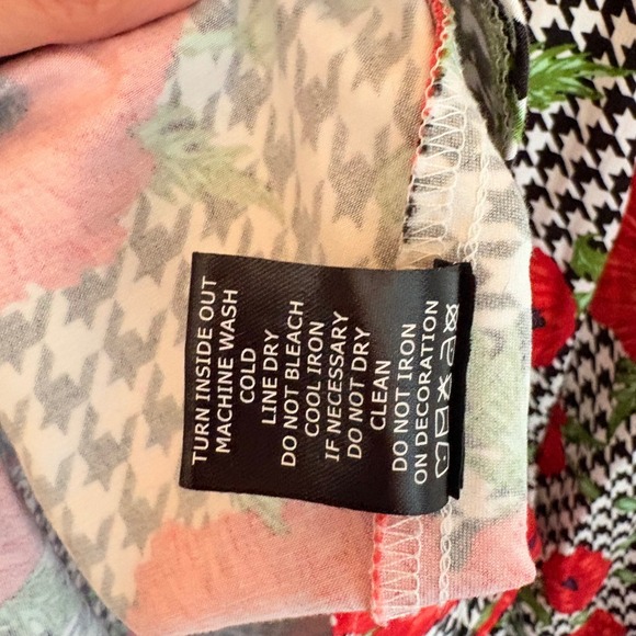 Voodoo Vixen Pin Up Girl Houndstooth Poppy Belted Fit & Flare Dress SZ‎ Plus 3X - Picture 14 of 14